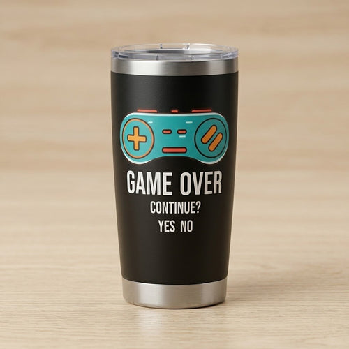 Custom Stainless Steel Tumbler - Double Wall Vacuum Insulation
