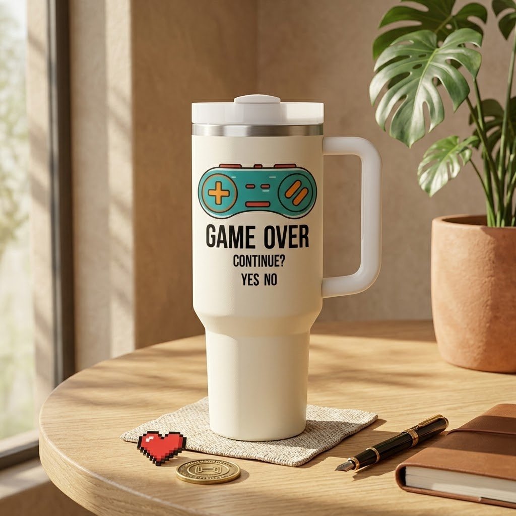 Custom Stainless Steel Tumbler - Premium Insulated Cup for Cold Drinks