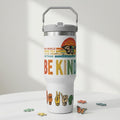 Custom Stainless Steel Tumbler with Straw - Double Wall Vacuum Insulation