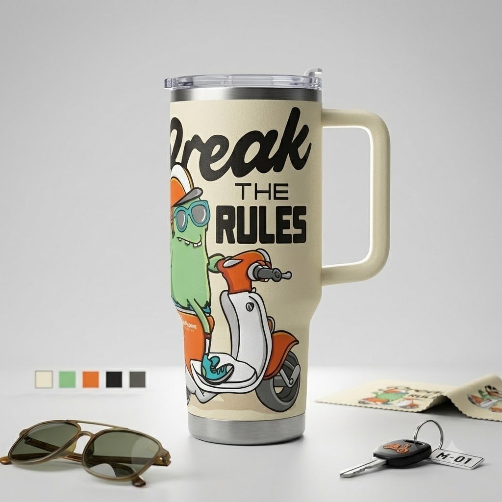 Custom Stainless Steel Tumbler - 304 Food Grade Stainless Steel