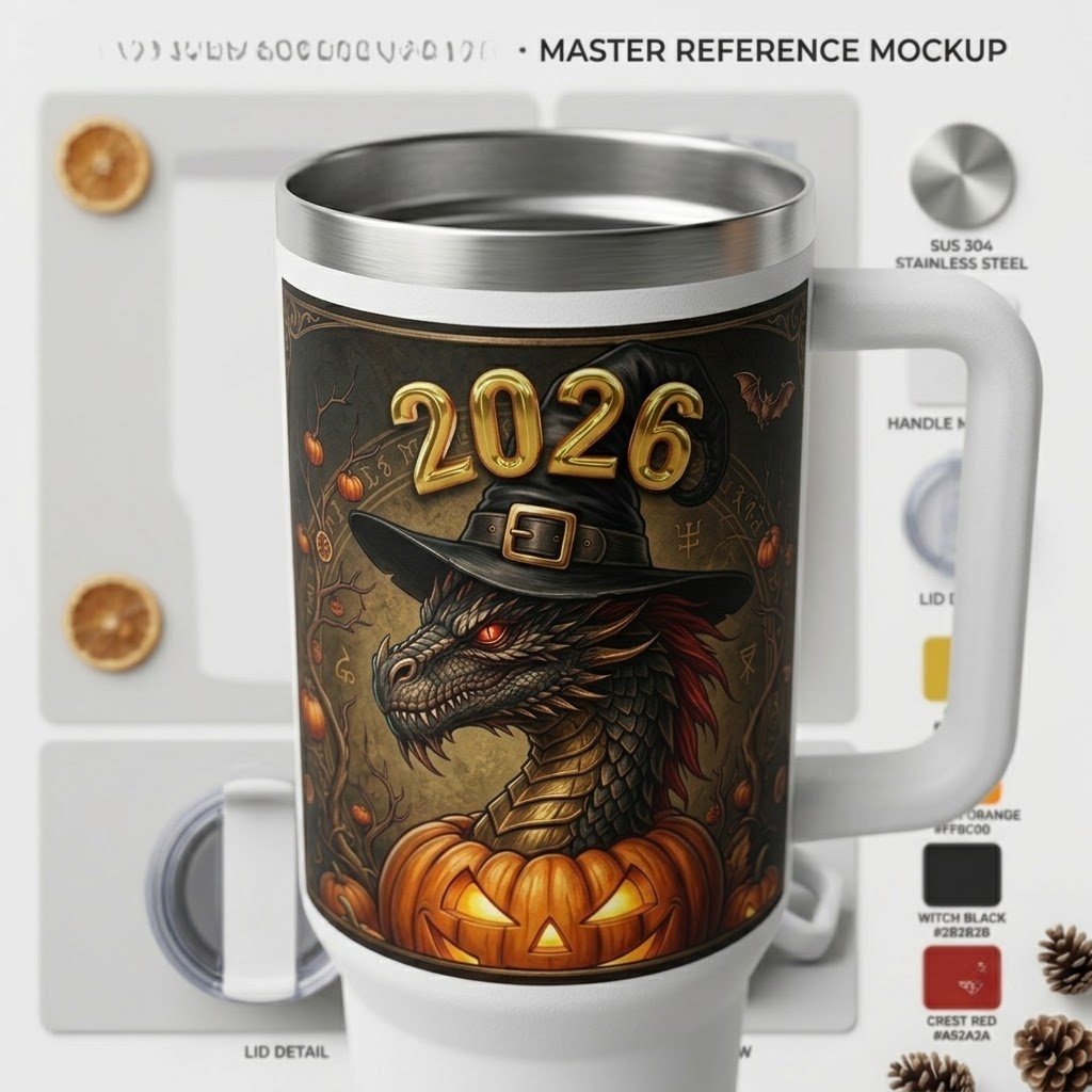 Custom Stainless Steel Tumbler - Leak-proof lid and sweat-free design