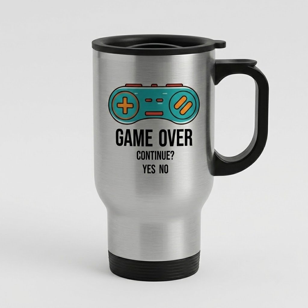 Custom Stainless Steel Tumbler - Double-Wall Vacuum Insulation