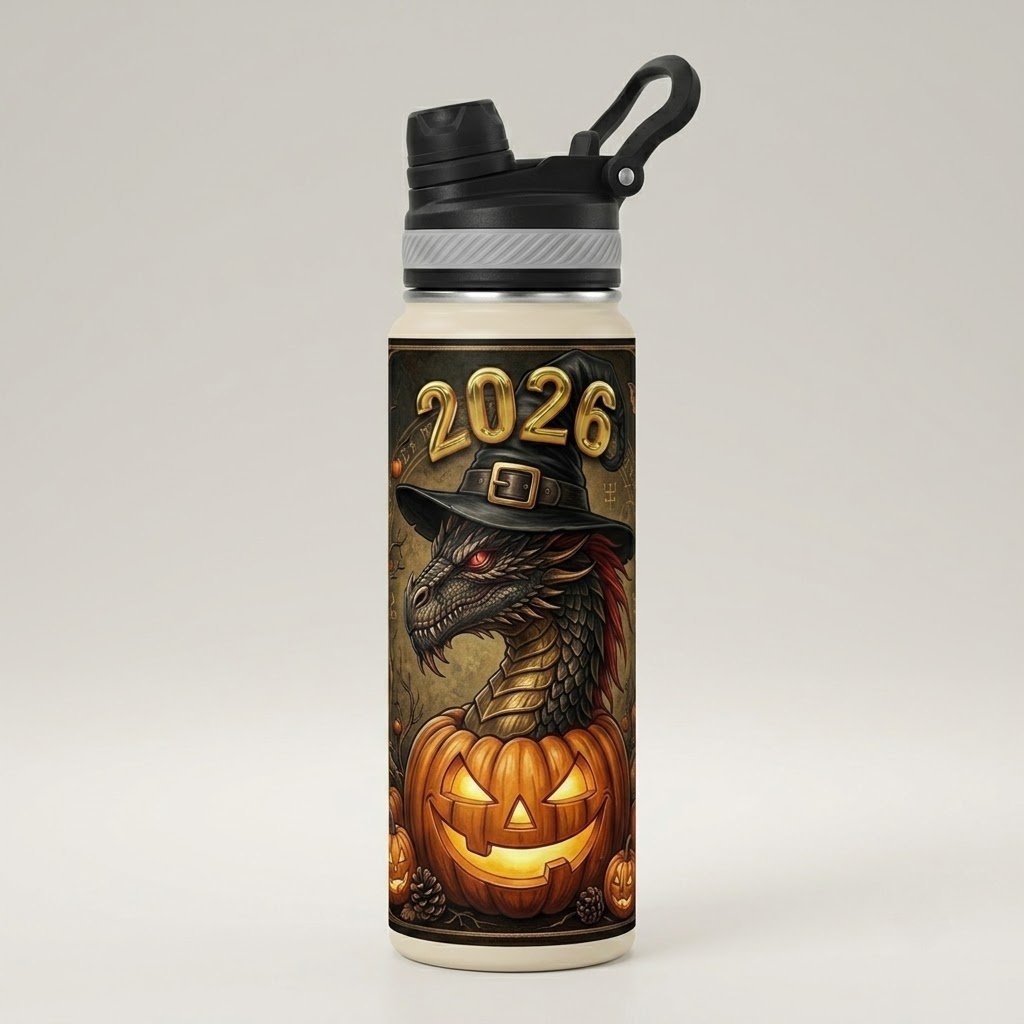Custom Stainless Steel Tumbler with Straw - Double Wall Vacuum Insulation