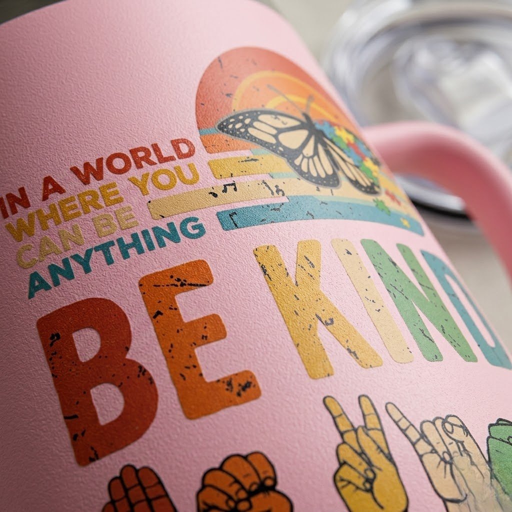 Custom Stainless Steel Tumbler - Sweat-Free Design Travel Cup
