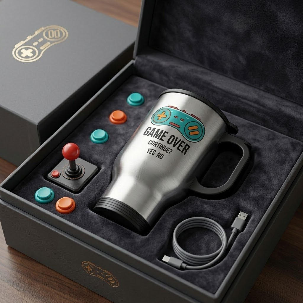 Custom Stainless Steel Tumbler - Cupholder Friendly Insulated Coffee Mug