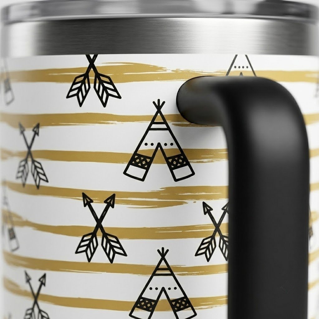Custom Stainless Steel Tumbler - Sweat Free Design