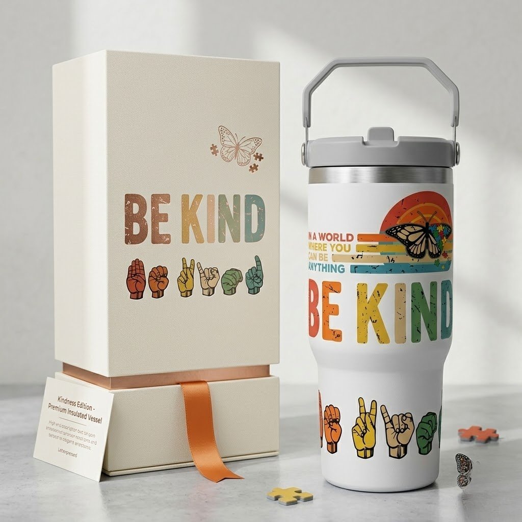 Custom Stainless Steel Tumbler with Straw - Personalized Cold Drink Thermos