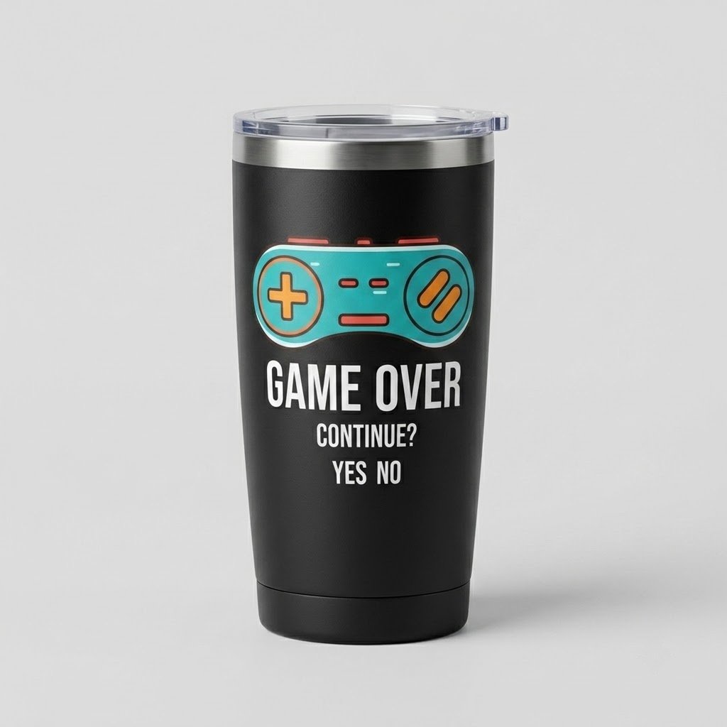 Custom Stainless Steel Tumbler - Personalized Engraved Name