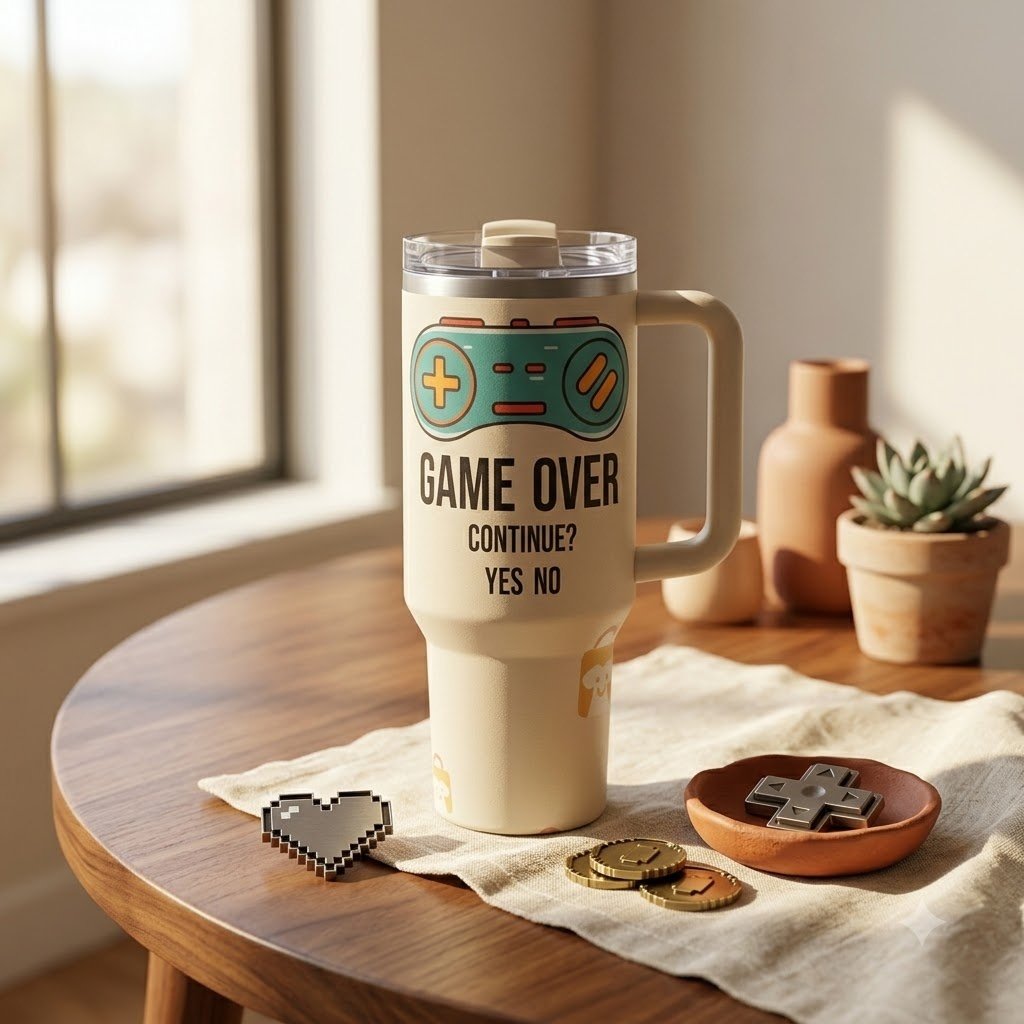 Custom Stainless Steel Tumbler - Personalized Insulated Coffee Mug