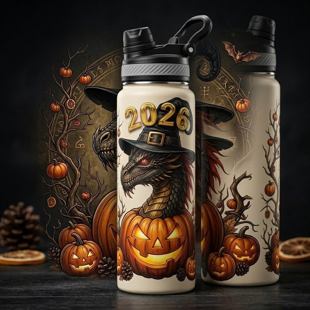 Custom Stainless Steel Tumbler with Straw - Leak Proof Lid and Straw Design