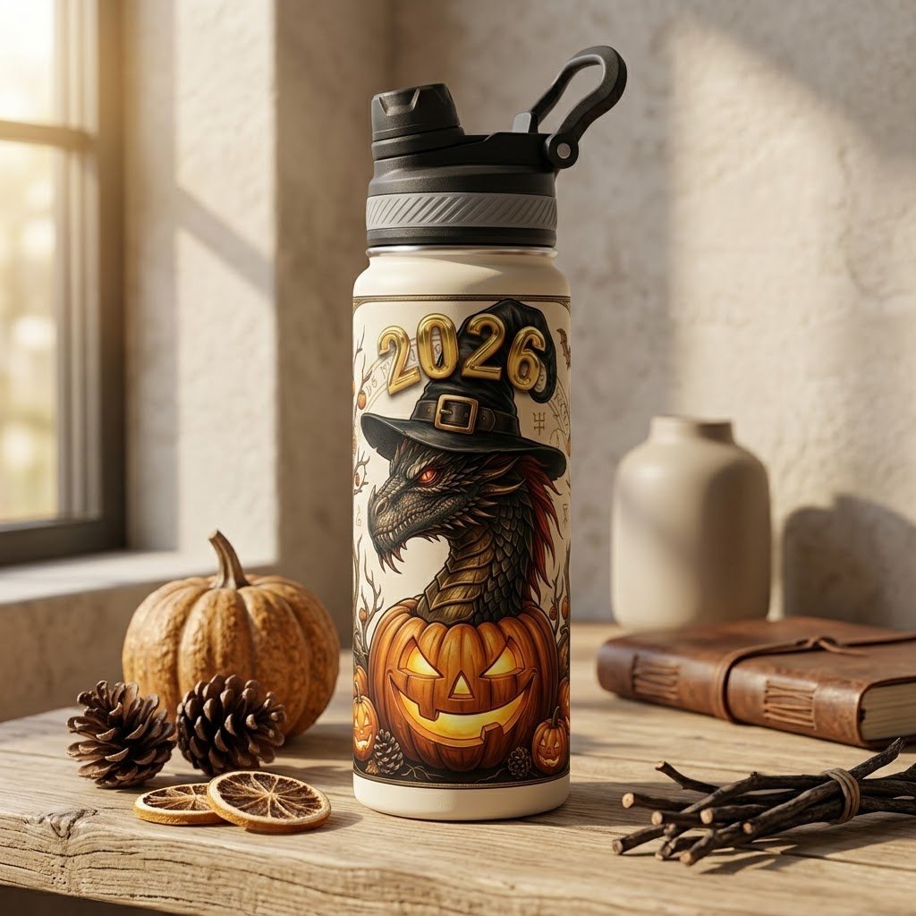 Custom Stainless Steel Tumbler with Straw - Car Cup Holder Compatible Travel Mug